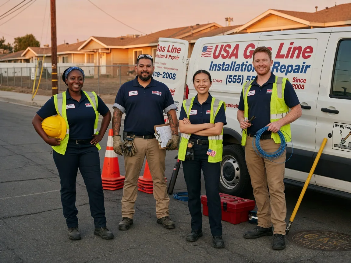 Gas Line Installation company in Coloma, CA